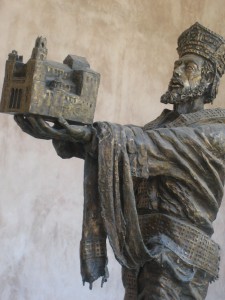Normannerkongen Giuglielmo II med katedralen, Monreale. Foto: KirstenSoele
