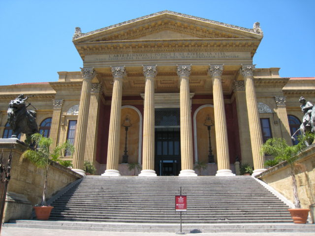 Teatro Massimo, Palermo. Foto: Kirsten Soele