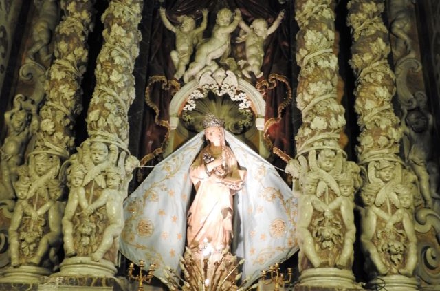 Capella dell'Annunziata af Antonello Gagini i Santuario dell'Annunziata. Foto: KirstenSoele