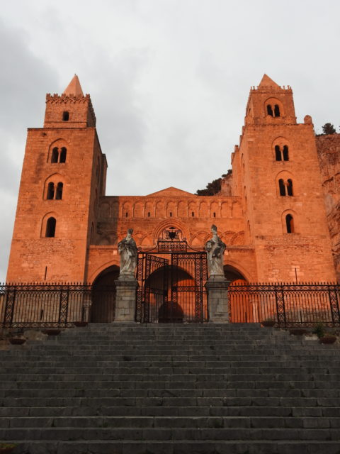 Cattedrale eller Duomo del Santissimo Salvatore i Cefalù. Foto: KirstenSoele