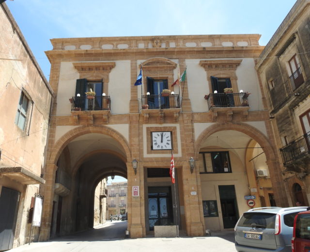 Rådhuset, Palazzo dell'Arpa, Sambuca di Sicilia. Foto: KirstenSoele