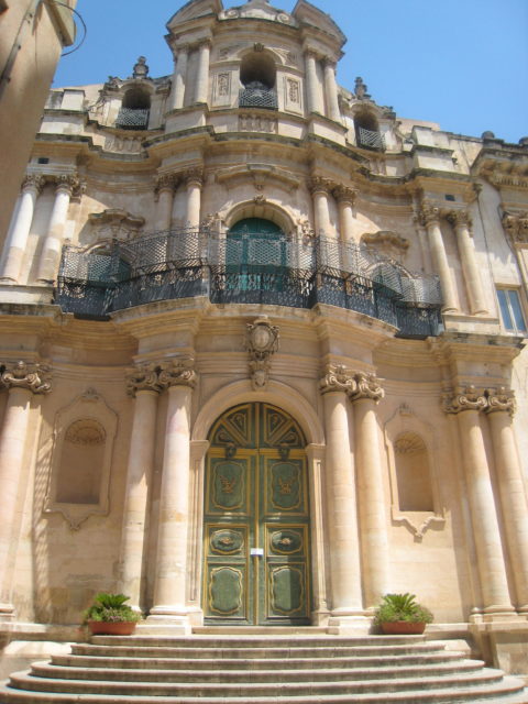 Chiesa di San Giovanni Evangelista i Scicli. Foto: KirstenSoele