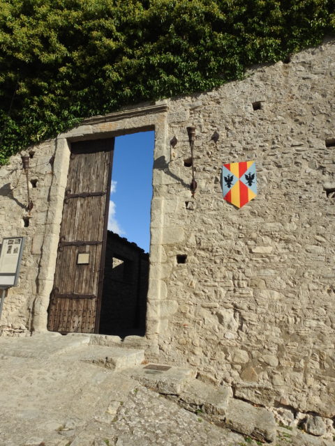 Indgangen til slottet. Foto: KirstenSoele