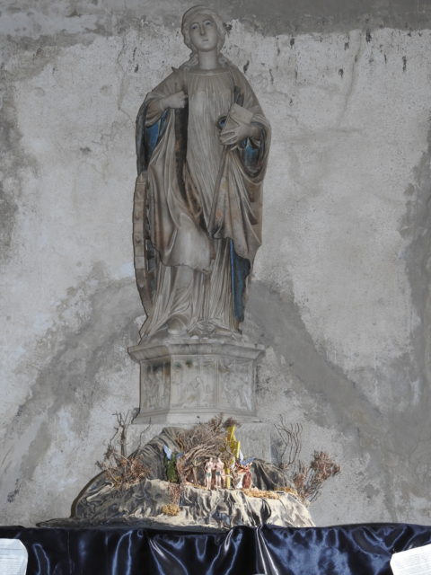 Santa Caterina d'Alessandria. Skulpturen er formentlig af Antonello Gagini. Foto: KirstenSoele