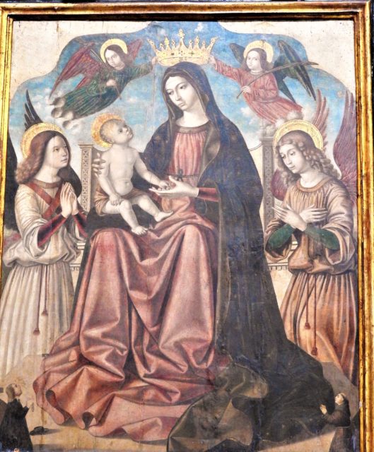 Madonna med barnet af Antonello de Saliba. Foto: KirstenSoele