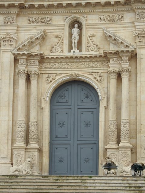 Indgangsparti, Basilica di San Sebastiano. Foto: KirstenSoele